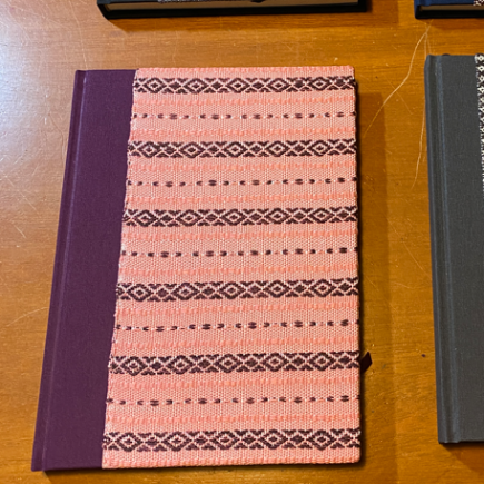 Libretas con textiles